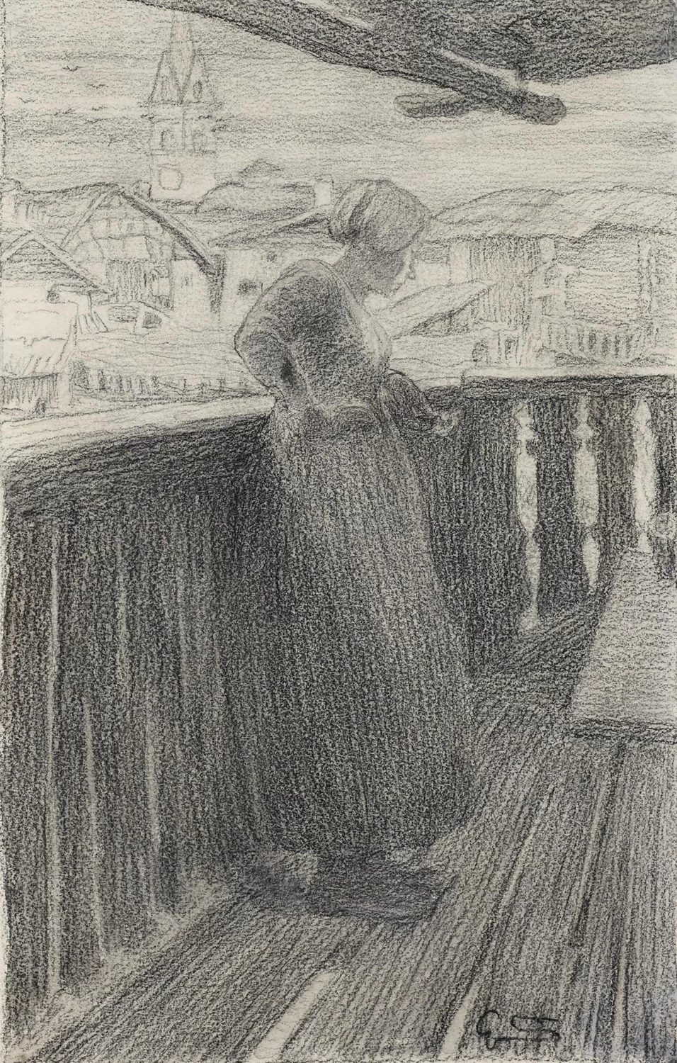 Sul balcone, 1892